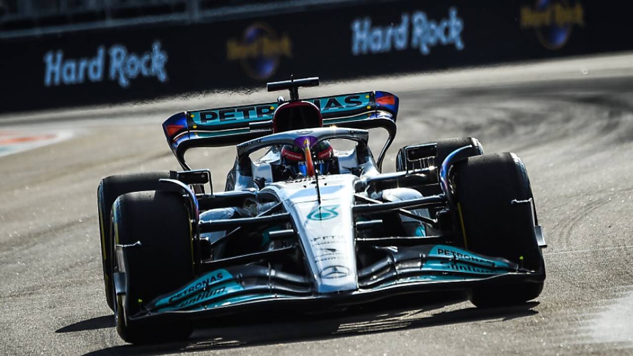 Tagesbestzeit für Mercedes-Pilot Russell am ersten Tag in Miami 