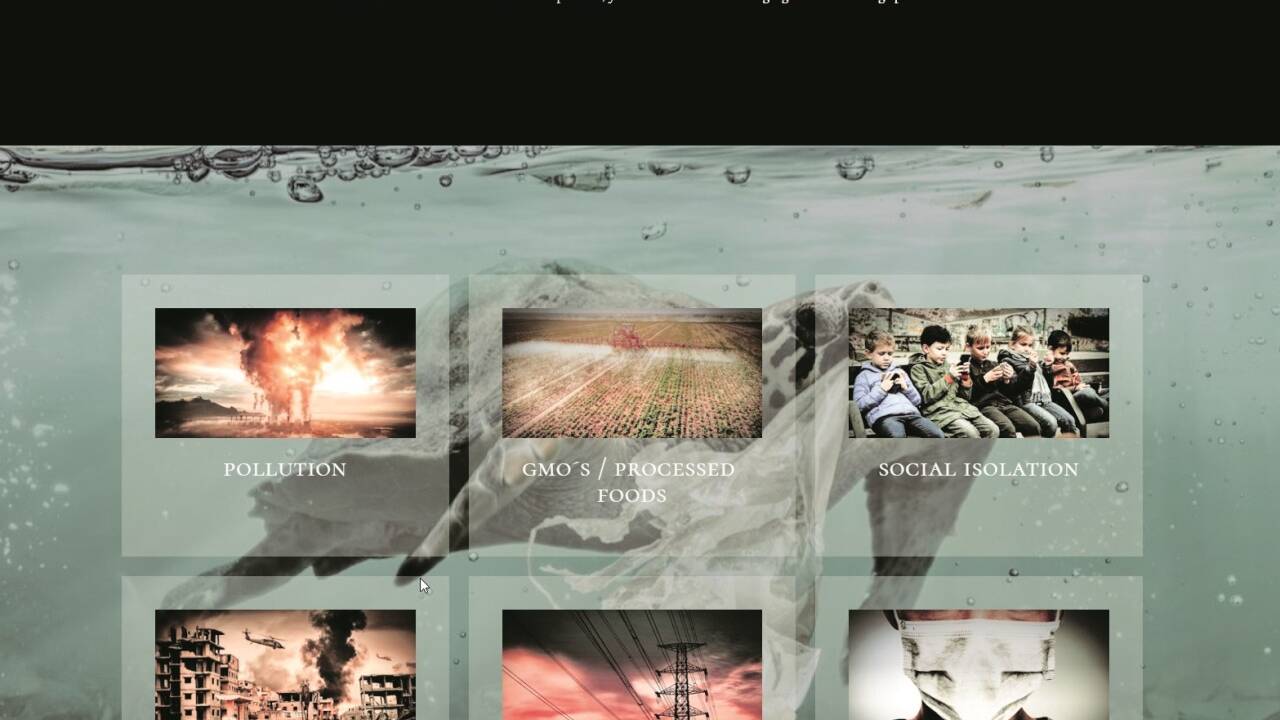 Die neue Homepage von Six Senses. Die neue Homepage von Six Senses.