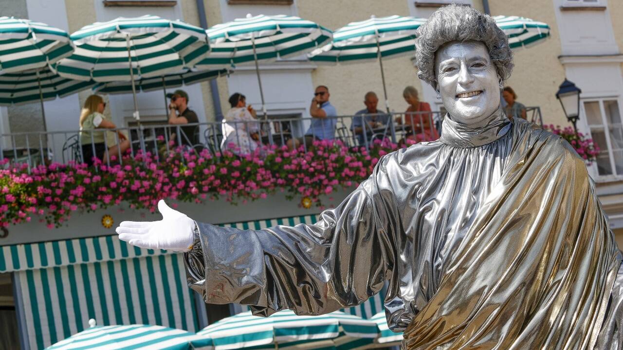 Ed Silver am Alten Markt. 
