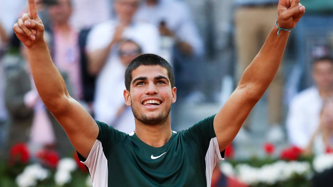 Carlos Alcaraz ist derzeit das Maß aller Dinge. Carlos Alcaraz ist derzeit das Maß aller Dinge.