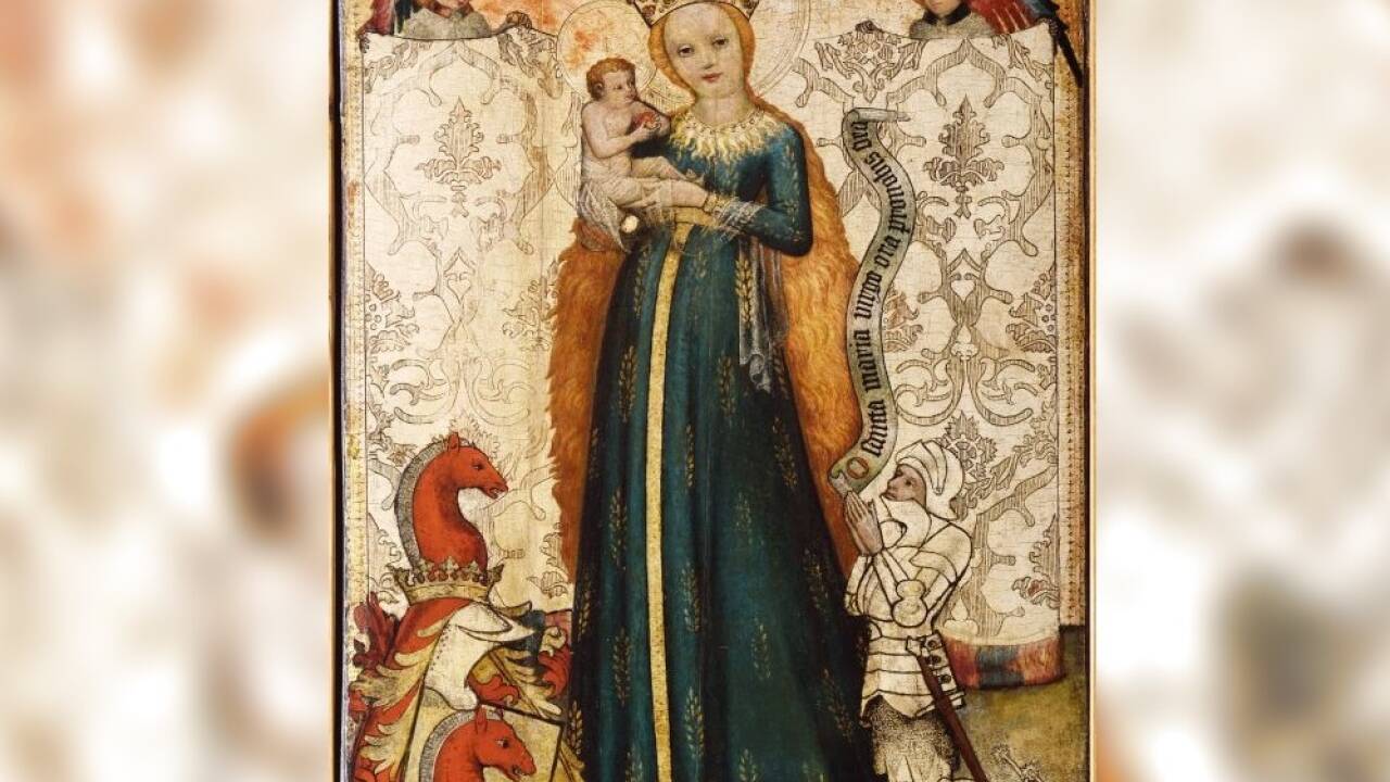 Ähren-Madonna aus Esztergom.  