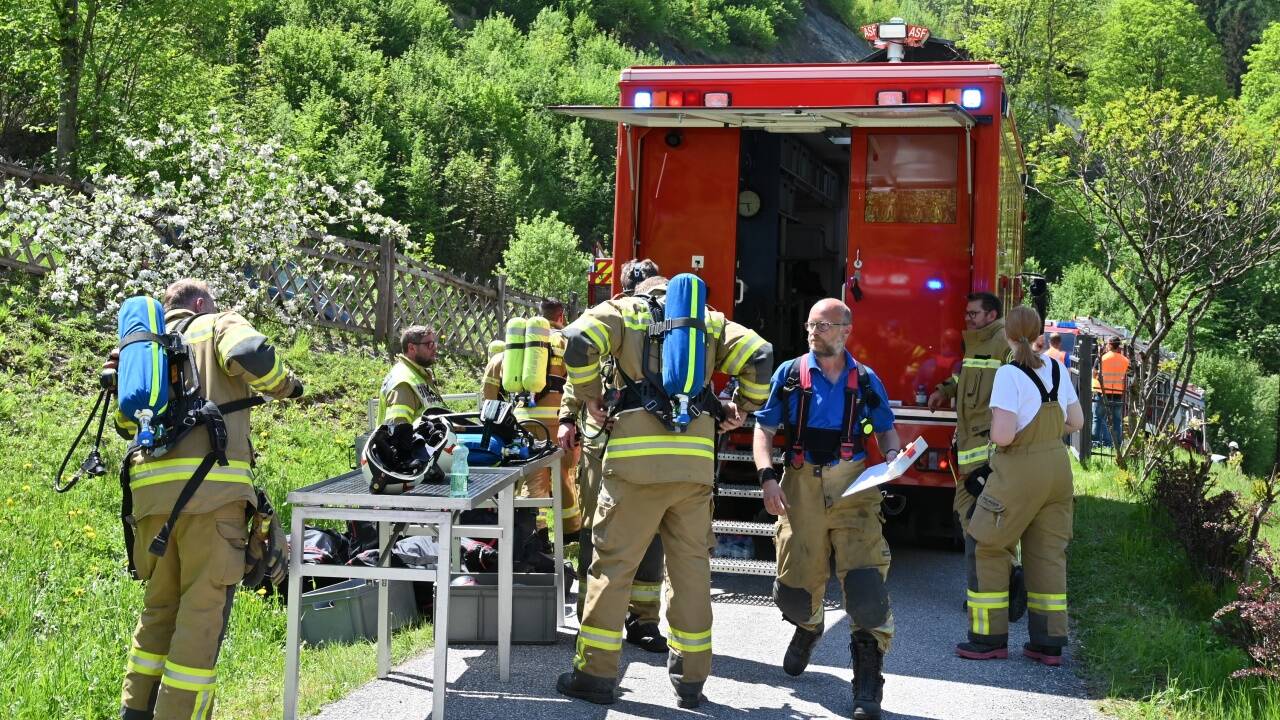 Fordernder Einsatz bei frühsommerlicher Hitze. 