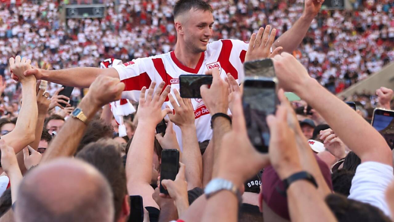 Kalajdzic jubelte nach Schlusspfiff über Klassenverbleib 