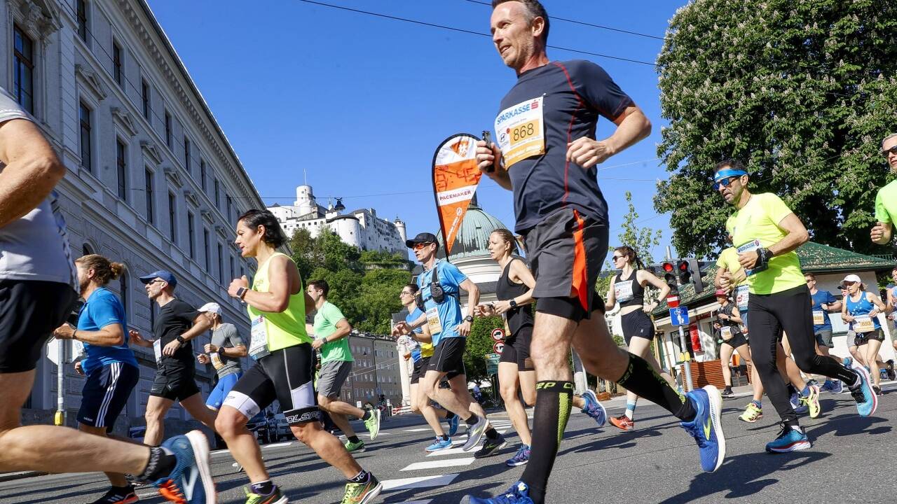 Stimmungsbilder vom Salzburg-Marathon, eingefangen von SN-Fotograf Robert Ratzer.   Stimmungsbilder vom Salzburg-Marathon, eingefangen von SN-Fotograf Robert Ratzer.