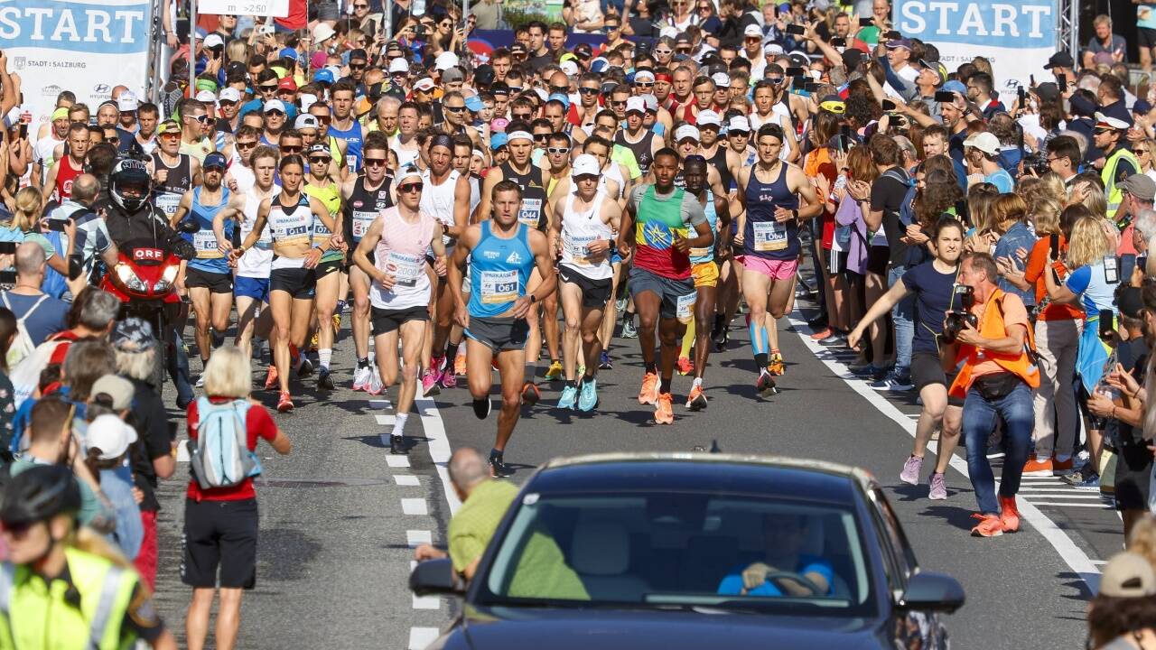 Stimmungsbilder vom Salzburg-Marathon, eingefangen von SN-Fotograf Robert Ratzer.   Stimmungsbilder vom Salzburg-Marathon, eingefangen von SN-Fotograf Robert Ratzer.