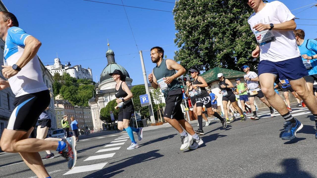 Stimmungsbilder vom Salzburg-Marathon, eingefangen von SN-Fotograf Robert Ratzer.   Stimmungsbilder vom Salzburg-Marathon, eingefangen von SN-Fotograf Robert Ratzer.