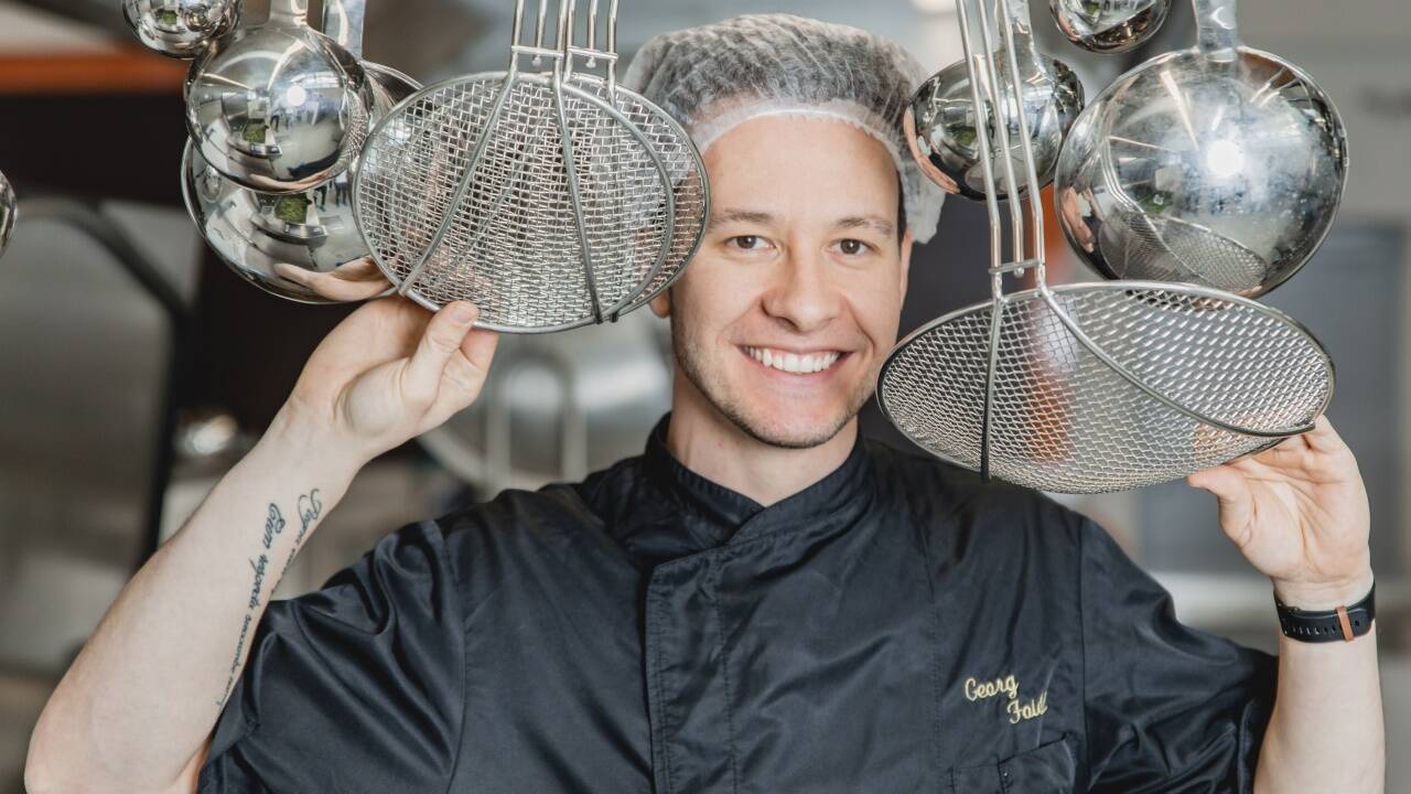 Vom Koch zum Unternehmer: Matty-Chef Georg Foidl (31) beschäftigt jetzt selbst sieben Köche und fünf Küchenhilfen.  