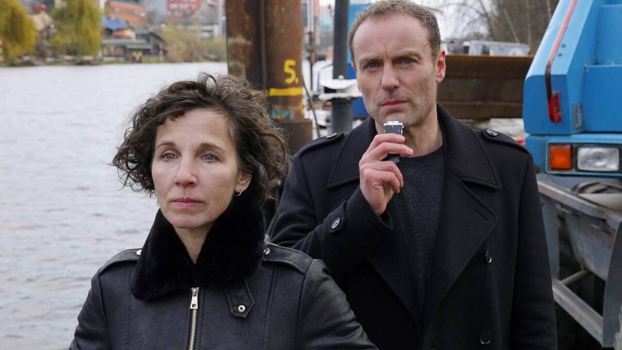 Die Ermittler Rubin (l.) und Karow in ihrem letzten gemeinsamen Fall. 