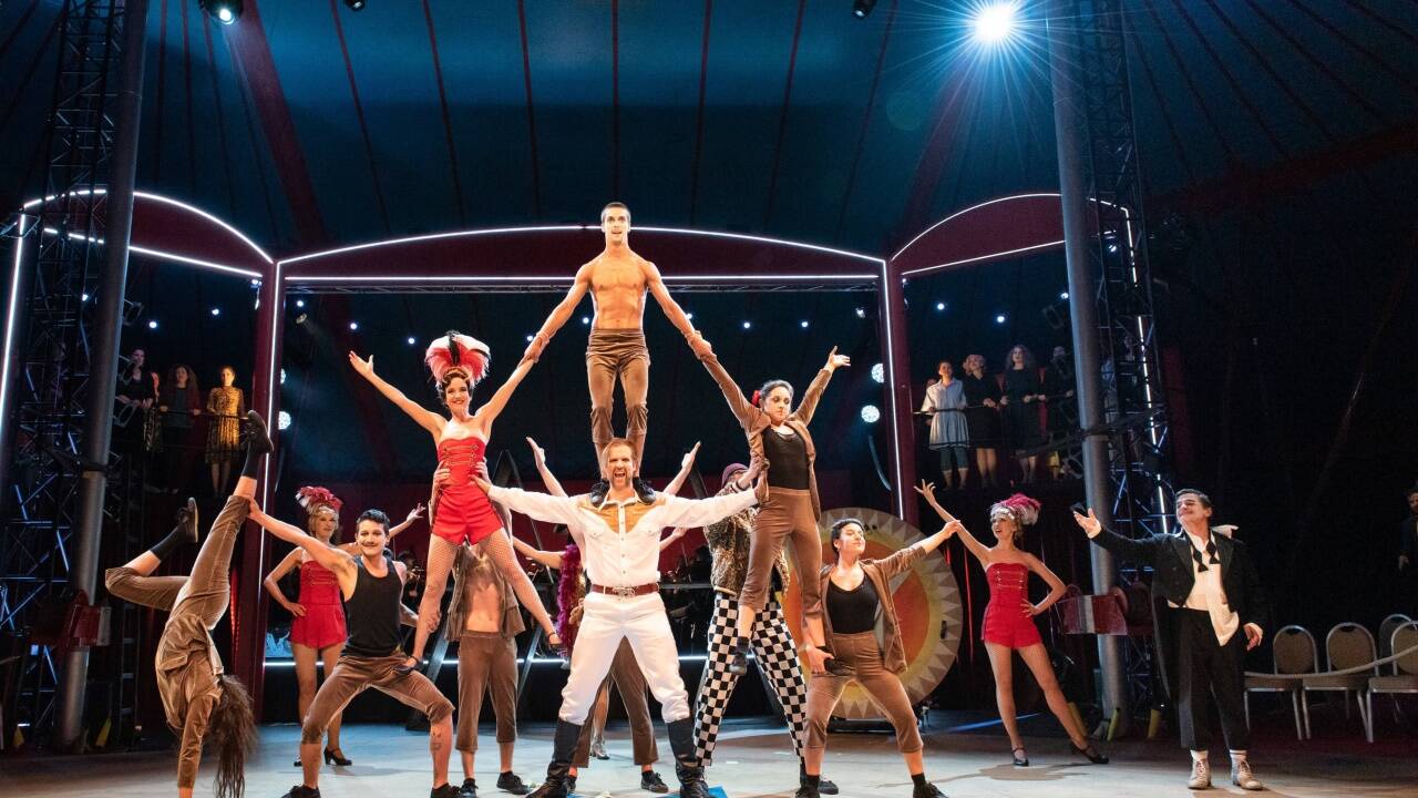 Szene aus „Carmen“ mit George Humphreys als Escamillo 