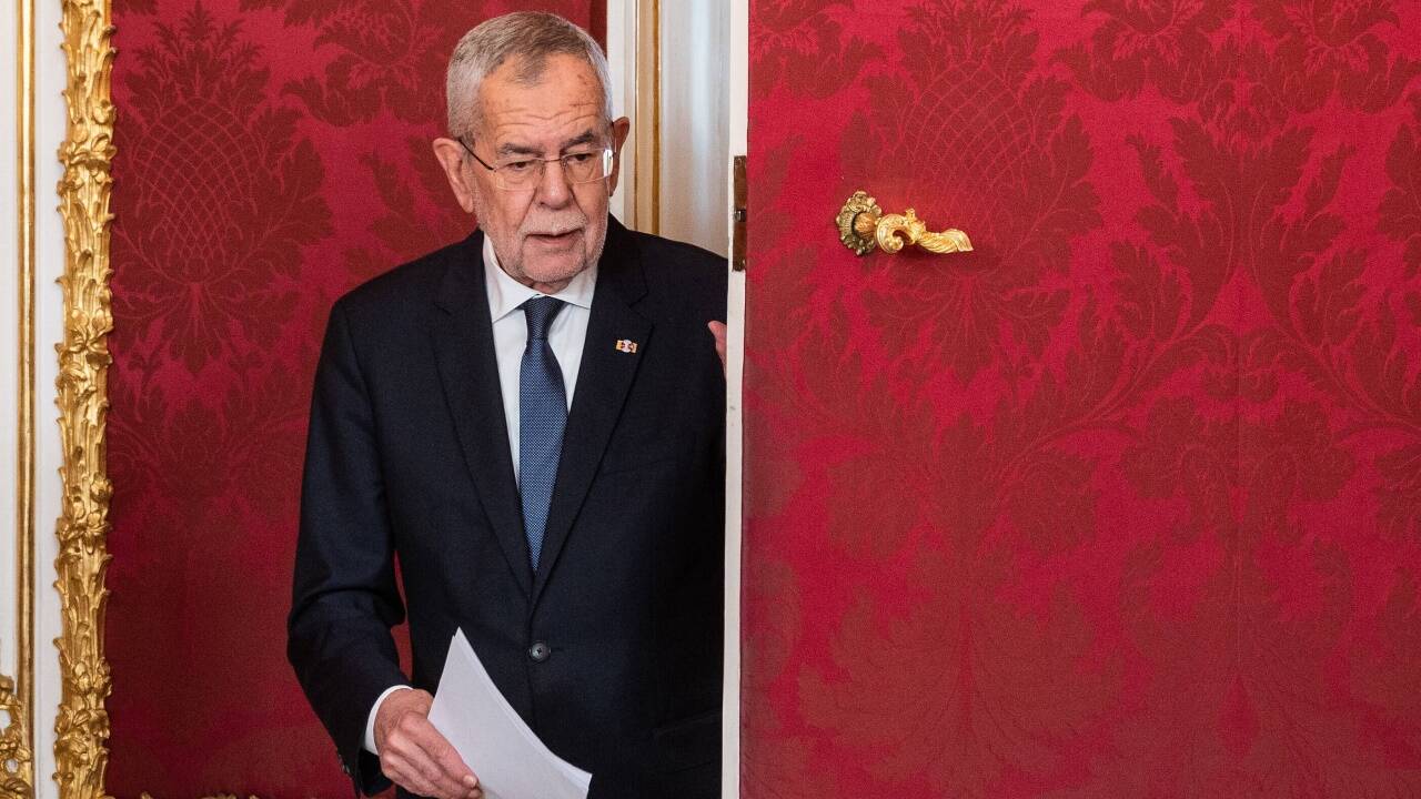 Alexander Van der Bellen will Bundespräsident bleiben  Alexander Van der Bellen will Bundespräsident bleiben