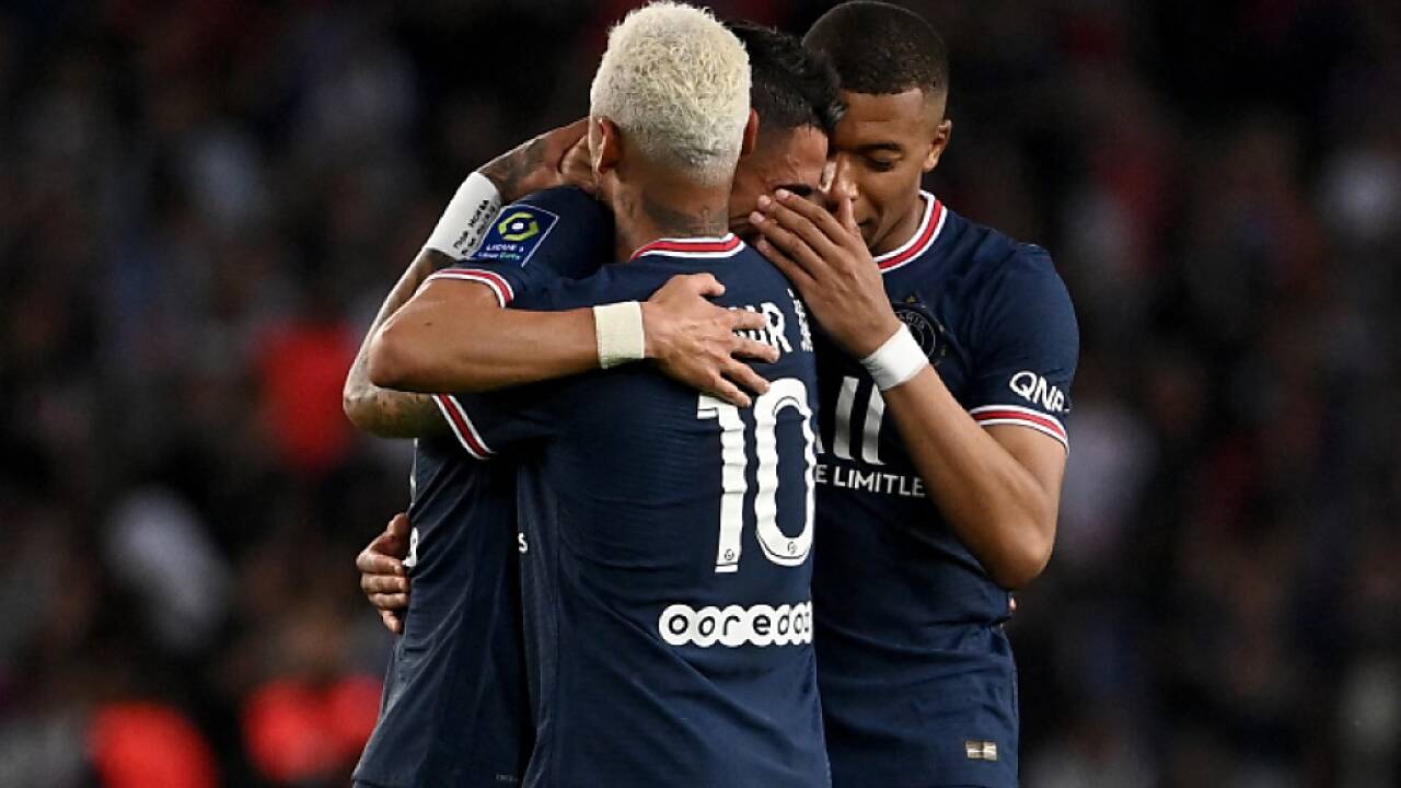 Mbappe wird auch in Zukunft die PSG-Teamkollegen herzen  Mbappe wird auch in Zukunft die PSG-Teamkollegen herzen
