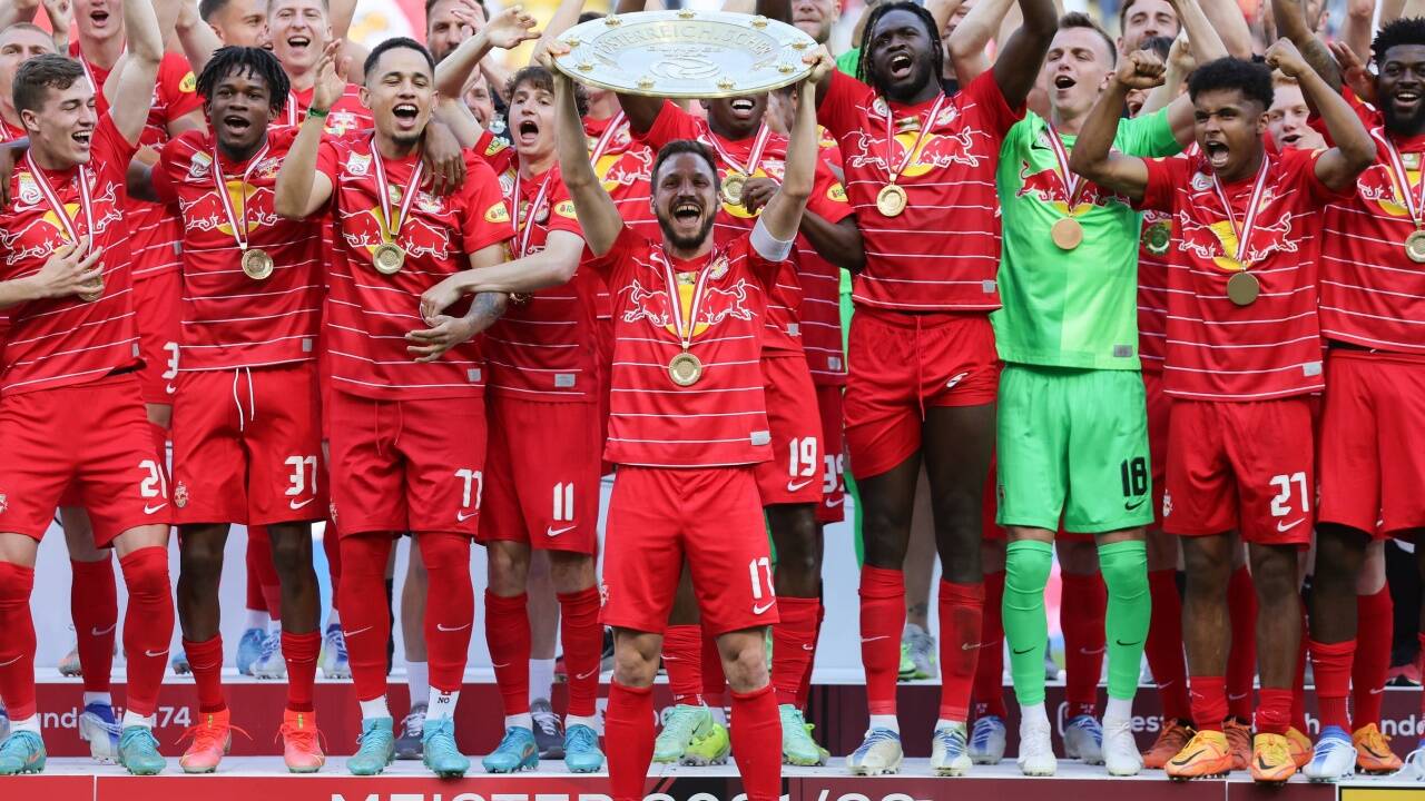 Die Fußballer von Red Bull Salzburg waren wieder einmal nicht zu schlagen. 