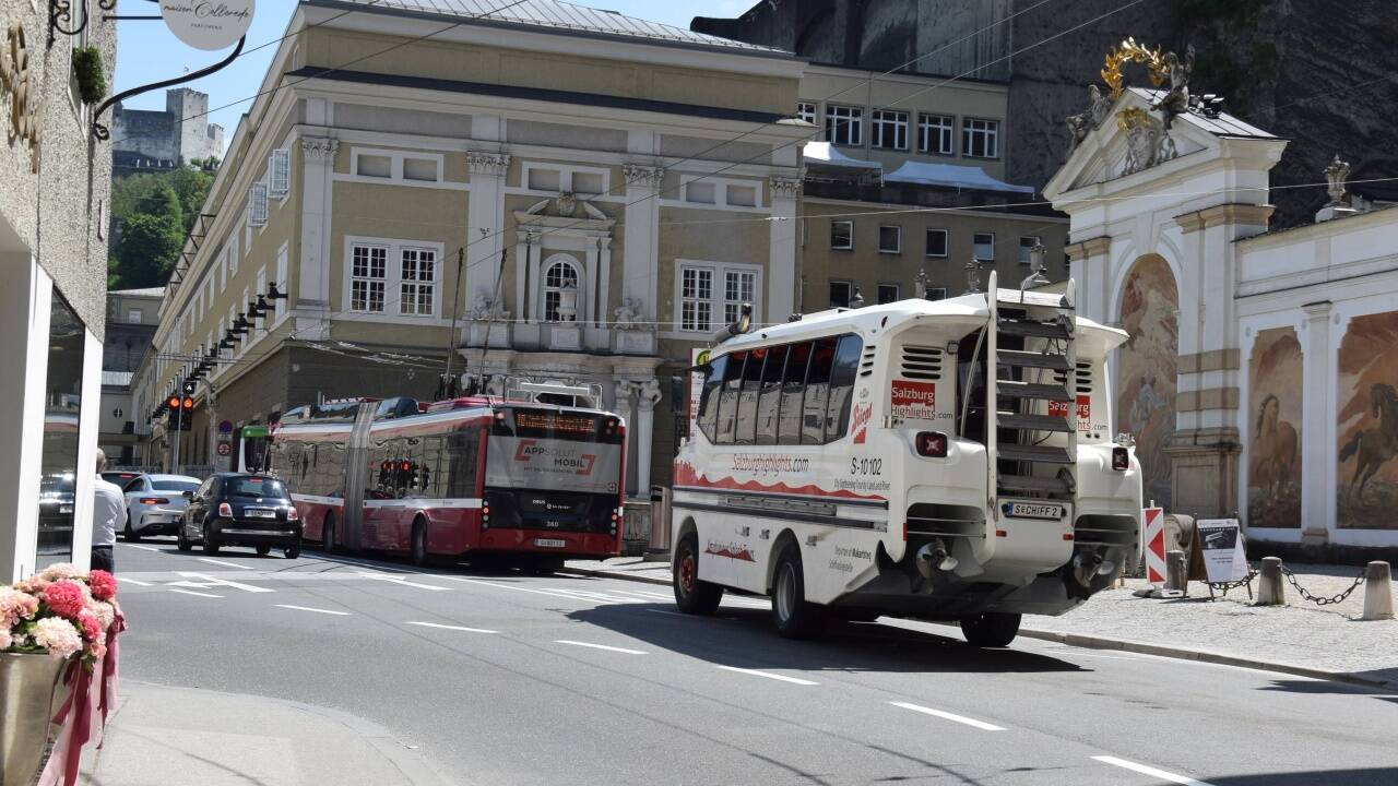 Zwischen Neutor und Haus der Natur soll eine Begegnungszone entstehen.  Zwischen Neutor und Haus der Natur soll eine Begegnungszone entstehen.