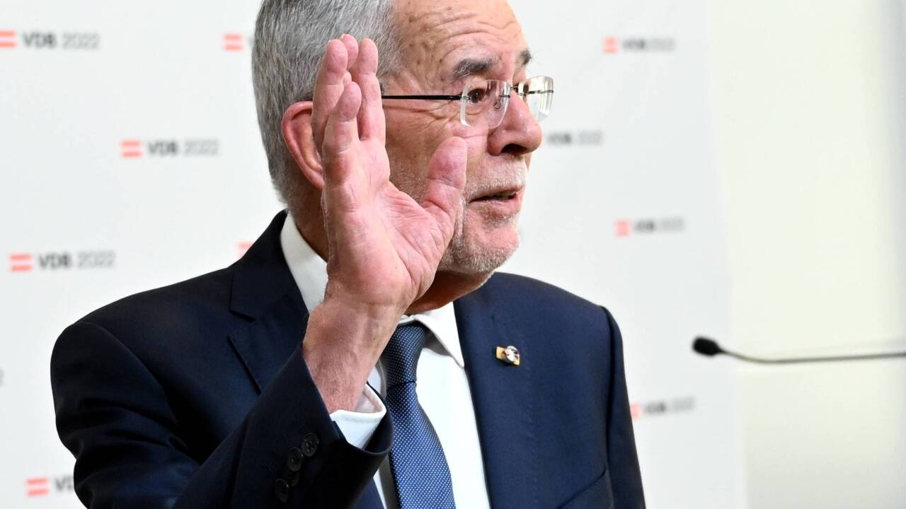 „Ich bin alt genug für dieses Amt“, sagt Bundespräsident Van der Bellen bei der Ankündigung zur Wiederkandidatur am 23. Mai 2022.  „Ich bin alt genug für dieses Amt“, sagt Bundespräsident Van der Bellen bei der Ankündigung zur Wiederkandidatur am 23. Mai 2022.