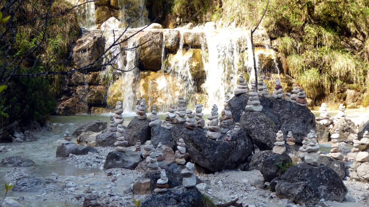 Türmchen am Weißbach.  Türmchen am Weißbach.