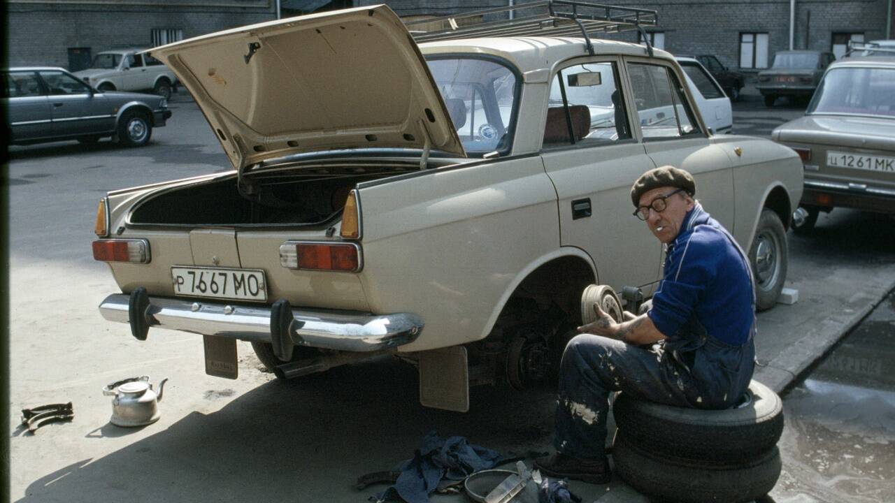 UdSSR in den 1980er Jahren. 