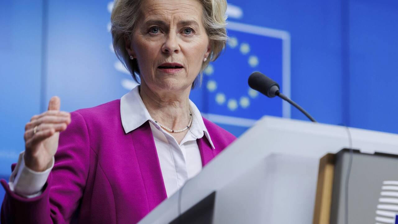 Kommissionschefin Ursula von der Leyen will eine Einigung mit Polen erreichen. Kommissionschefin Ursula von der Leyen will eine Einigung mit Polen erreichen.