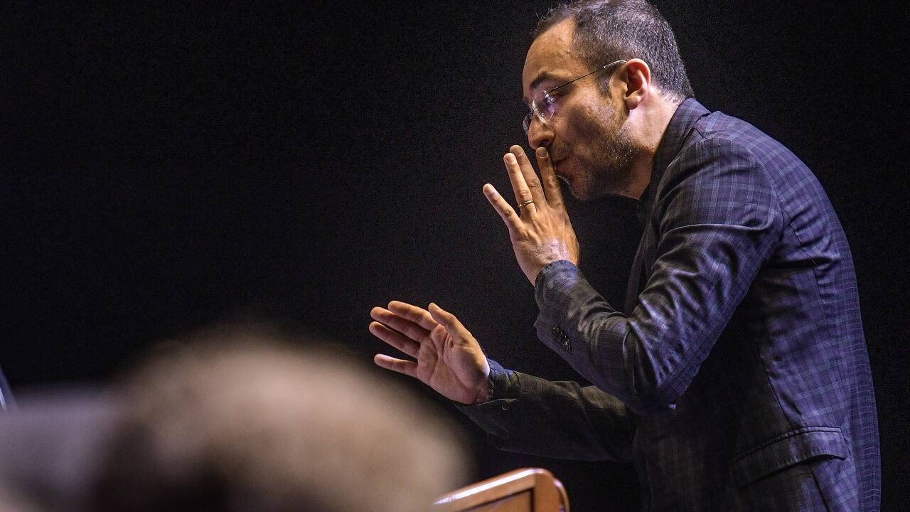 Chefdirigent Riccardo Minasi verlässt das Mozarteumorchester im Sommer.  Chefdirigent Riccardo Minasi verlässt das Mozarteumorchester im Sommer.