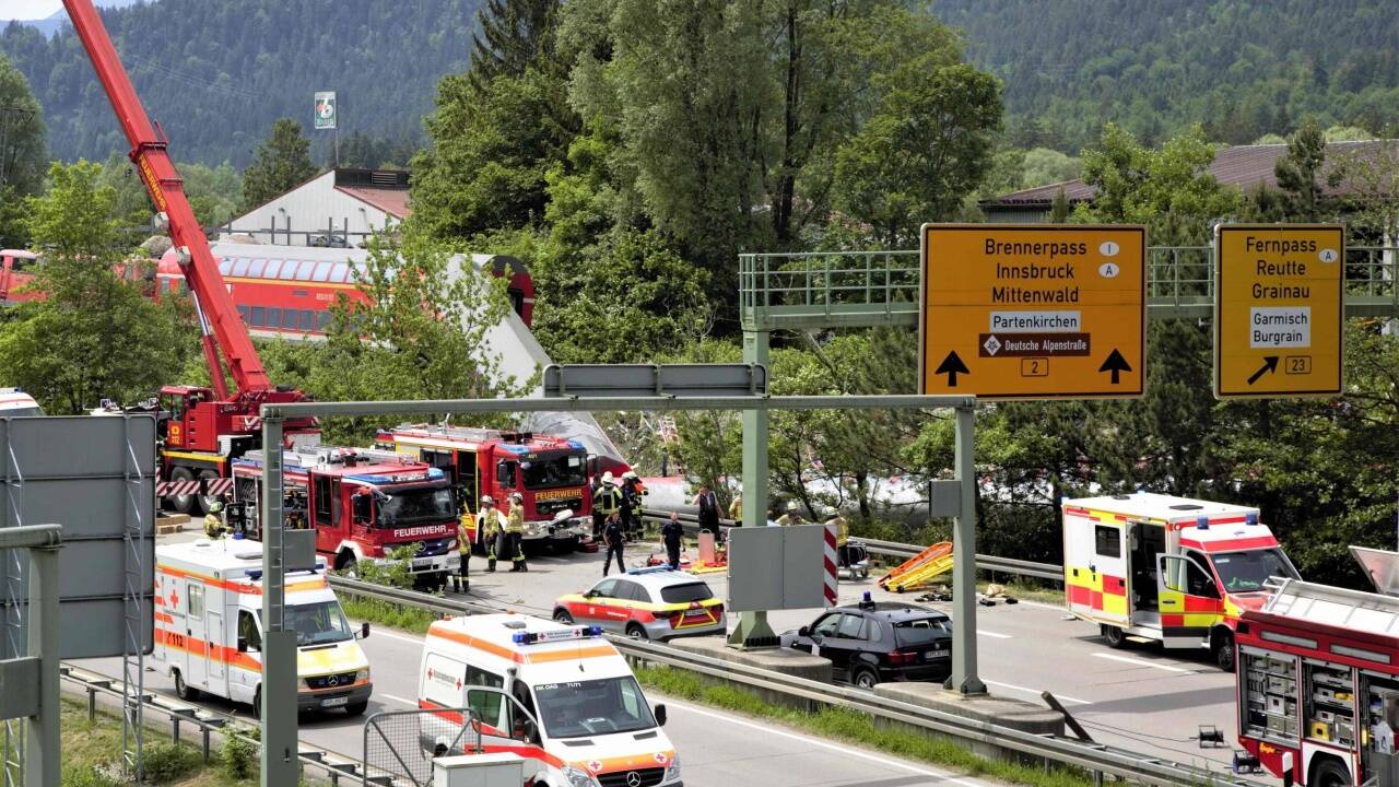 Tote bei Zugunglück in Oberbayern 