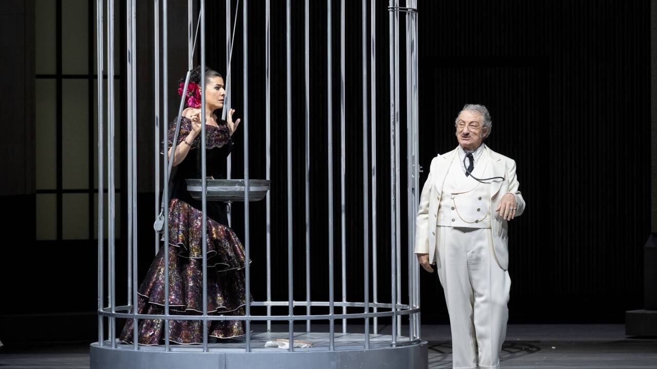 Cecilia Bartoli als Rosina, Alessandro Corbelli als Bartolo 