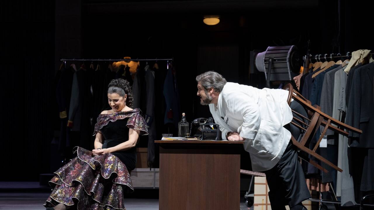 Cecilia Bartoli als Rosina, Nicola Alaimo als Figaro 
