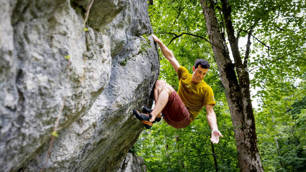 Andreas Widauer in Aktion. 