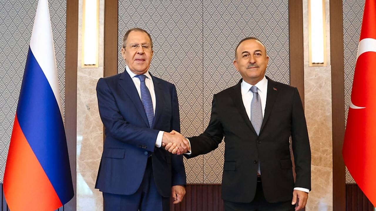 Russischer Außenminister Lawrow derzeit bei Gesprächen in der Türkei 