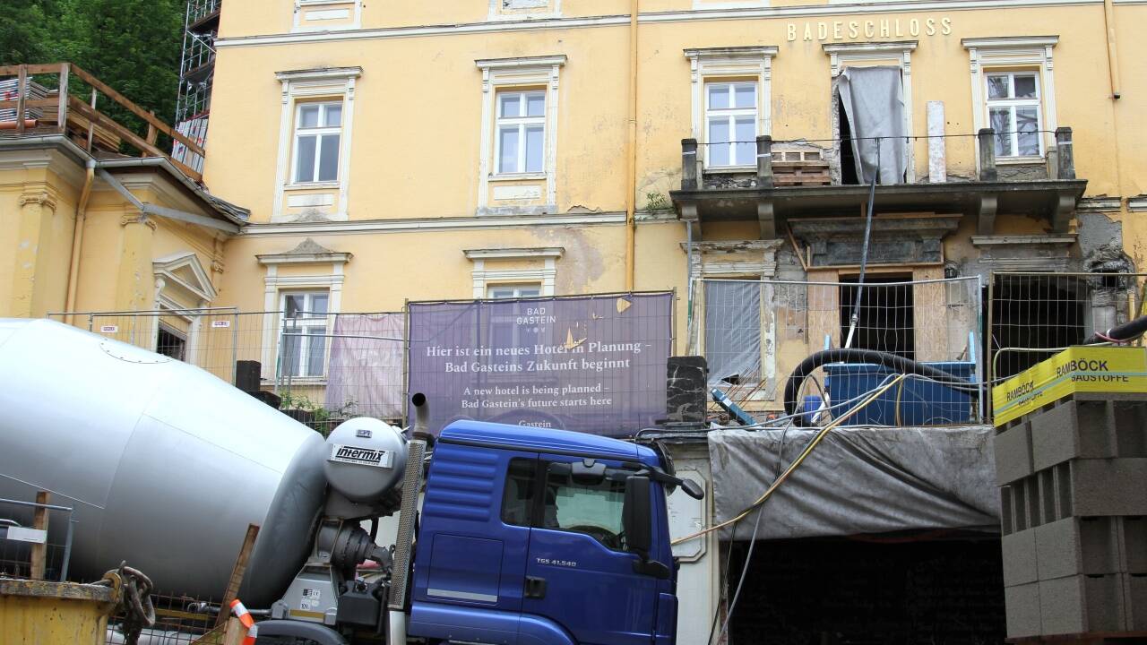 Die Baustelle am Straubingerplatz. 