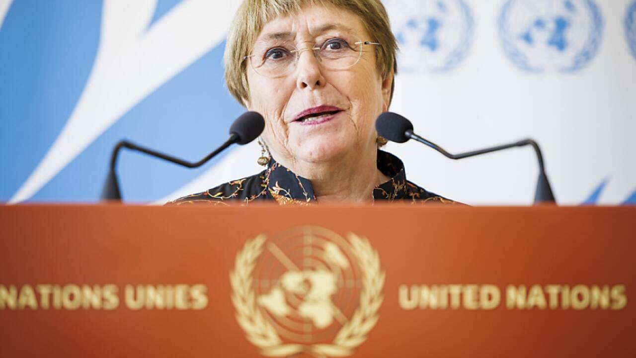 UNO-Hochkommissarin für Menschenrechte, Michelle Bachelet 