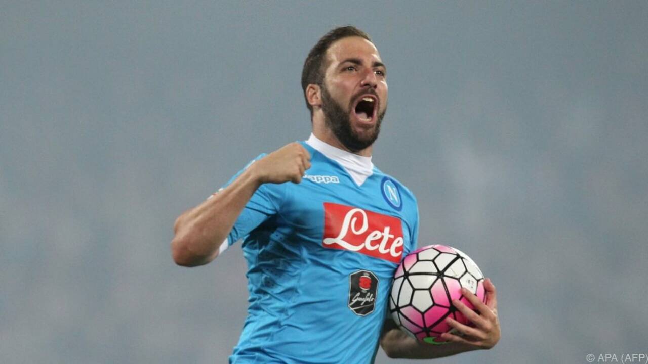 95 Mill. Euro? Higuain vor Transfer von Napoli zu Juventus