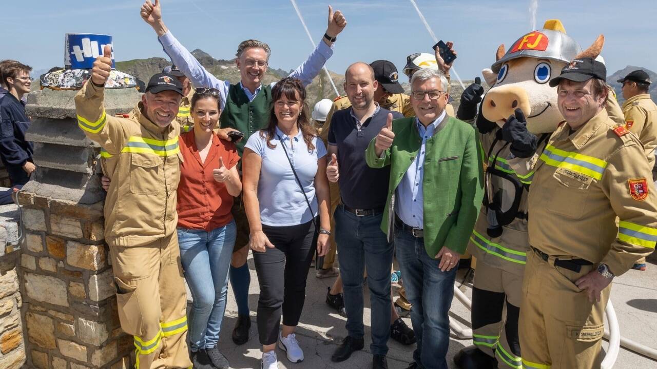 Impressionen des Weltrekords. 