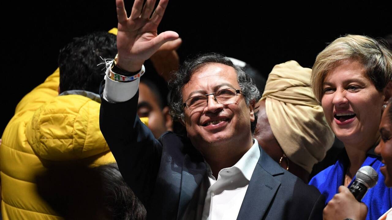 Ex-Guerillakämpfer Gustavo Petro erobert den Präsidentenpalast – und dies ganz friedlich.  
