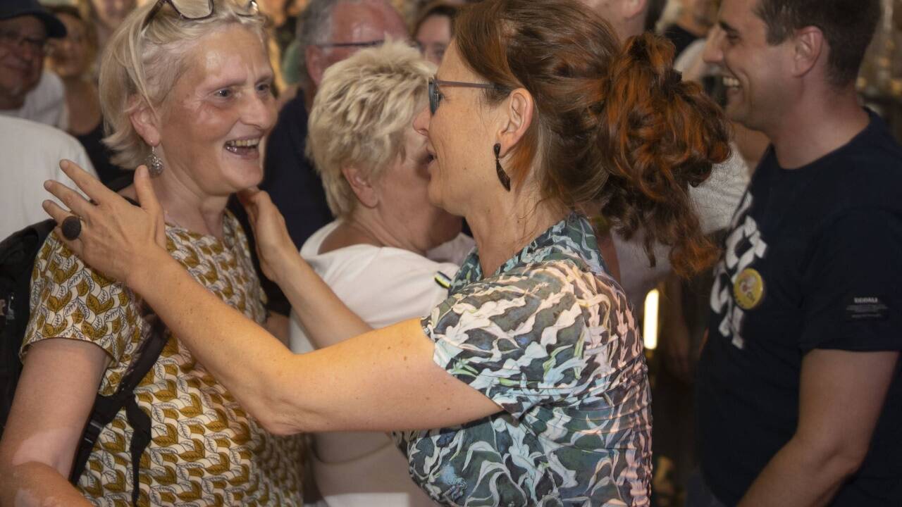 Stadträtin Martina Berthold gratulierte zum Erfolg.  