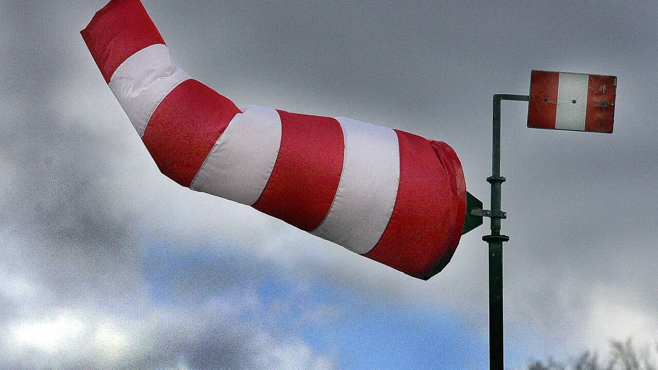 Sturmböen von 90 km/h und mehr werden erwartet.  