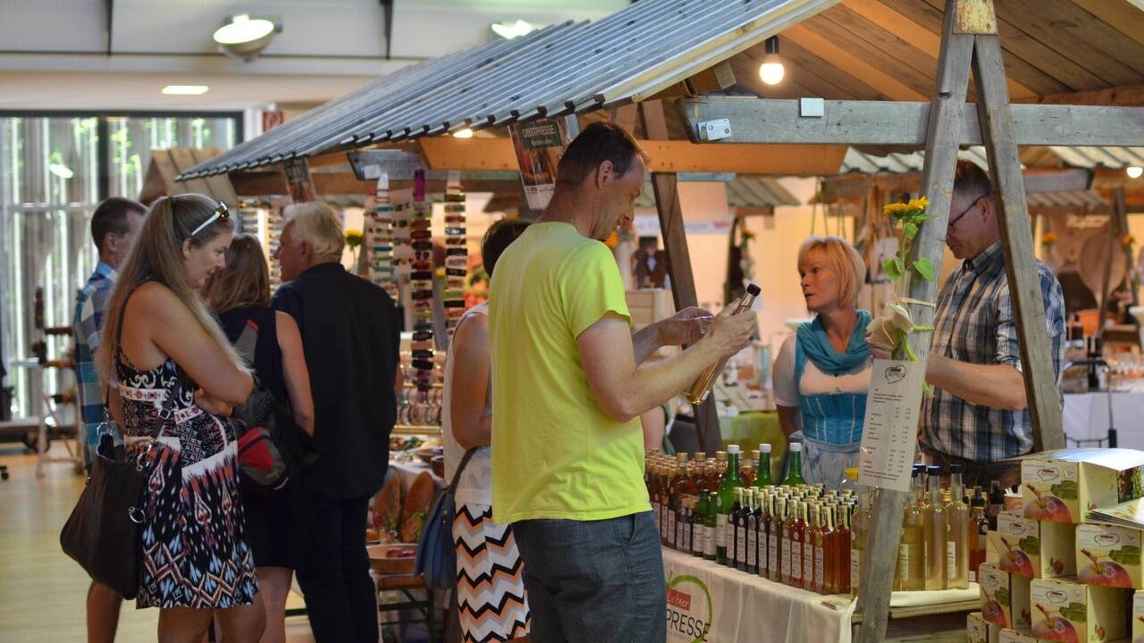 Impressionen von der 7. Regionalitätsmesse Saalfelden.  