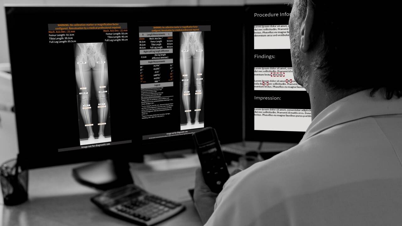 Mit der Software von ImageBiopsy Lab können Krankheiten dank Bilddaten beurteilt werden. 