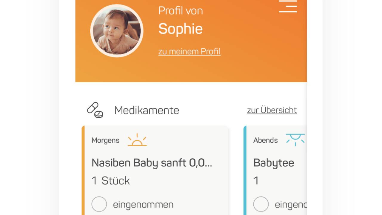 Der mobile Gesundheitsmanager von Vivellio. 