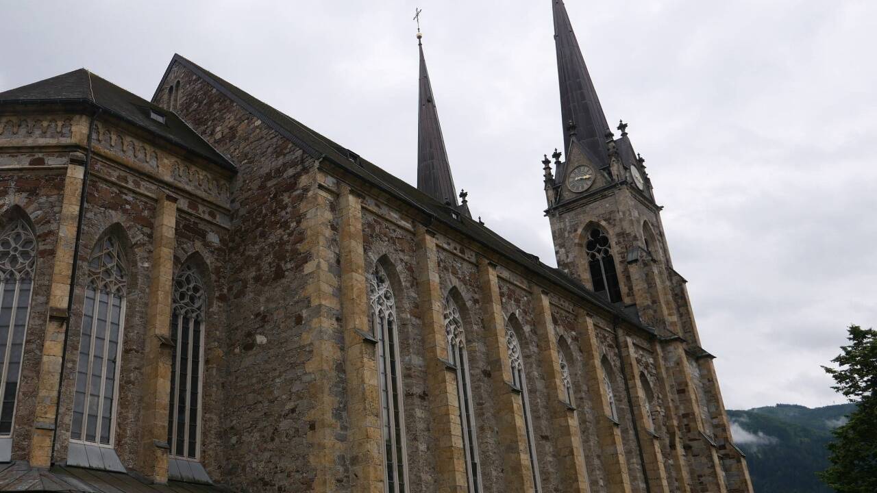 Blick auf den Pongauer Dom.  