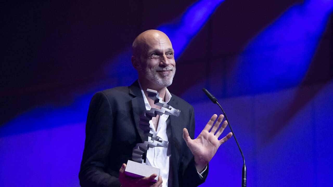 Regisseur Sebastian Meise beim Filmpreis 2022 Regisseur Sebastian Meise beim Filmpreis 2022