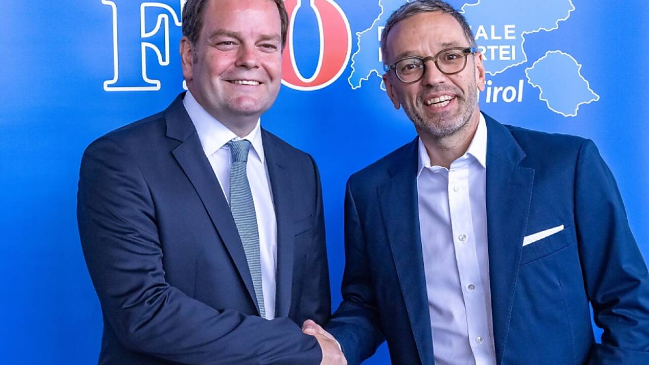 Bundesparteichef Kickl schaute beim Tiroler Parteitag vorbei 