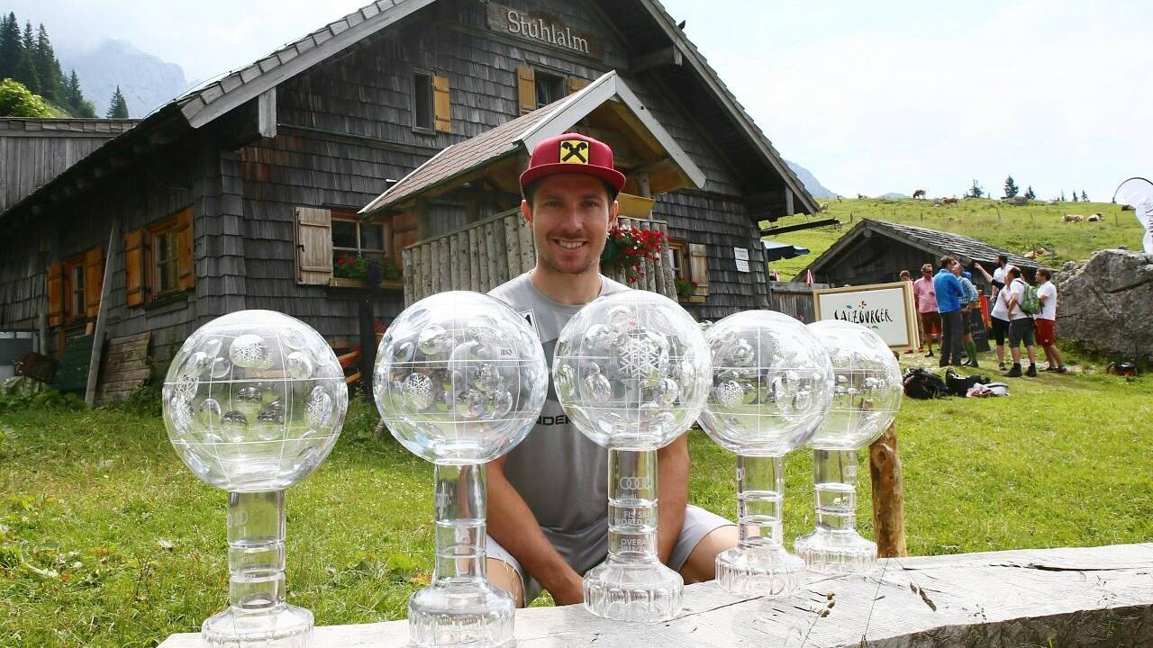 Marcel Hirscher lud auf "seiner" Stuhlalm zu Kaiserschmarrn und Talk