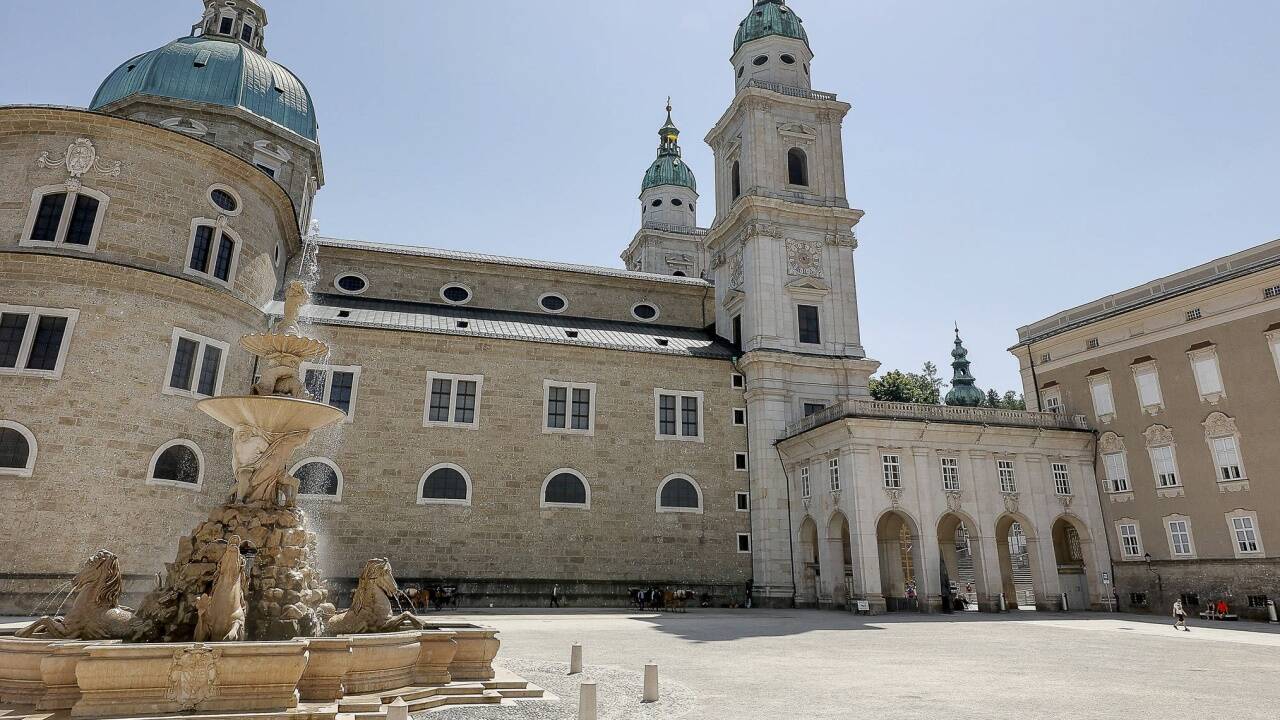Backofen – die Salzburger Innenstadt ist im Sommer ein heißes Pflaster. Backofen – die Salzburger Innenstadt ist im Sommer ein heißes Pflaster.