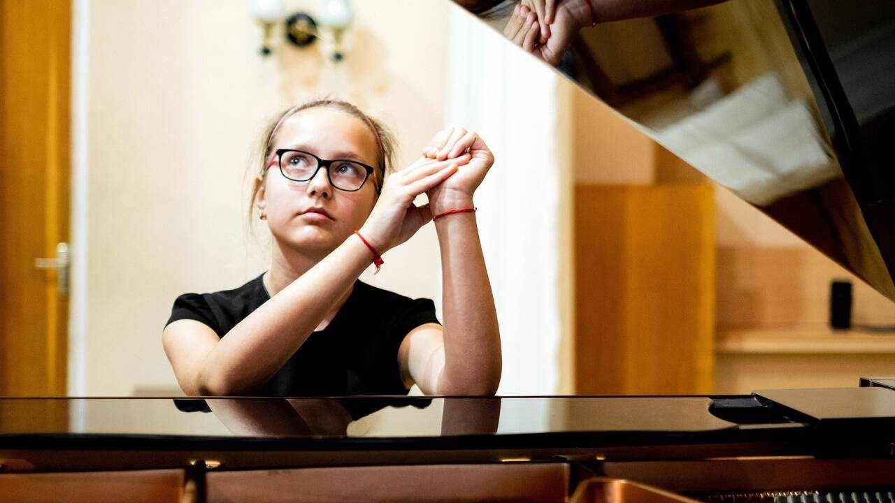 Yelizaveta Pachabut (15) beginnt im Herbst ihre Bachelorausbildung am Mozarteum.  