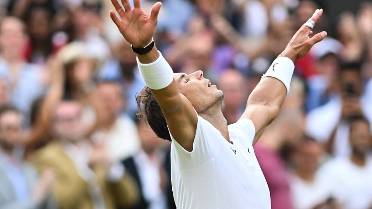 Für diesen Halbfinaleinzug musste Nadal alles geben Für diesen Halbfinaleinzug musste Nadal alles geben