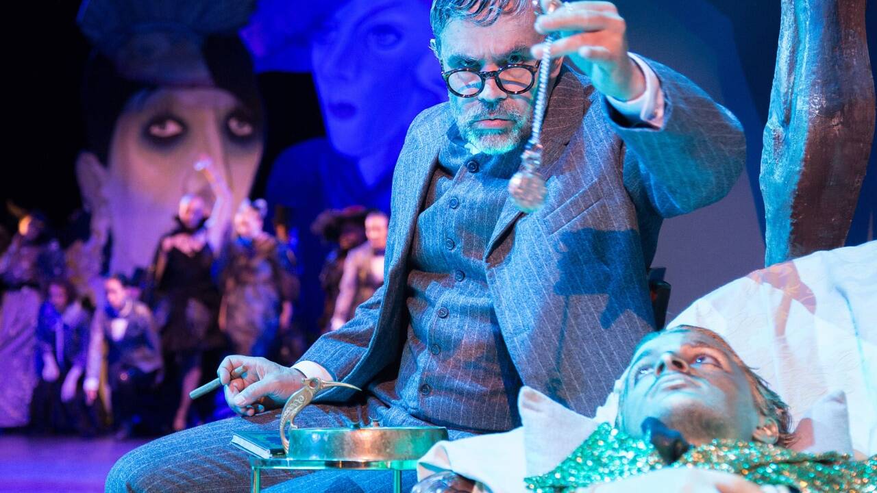 Bilder zur Inszenierung von „Wiener Blut“ beim Lehár-Festival. 