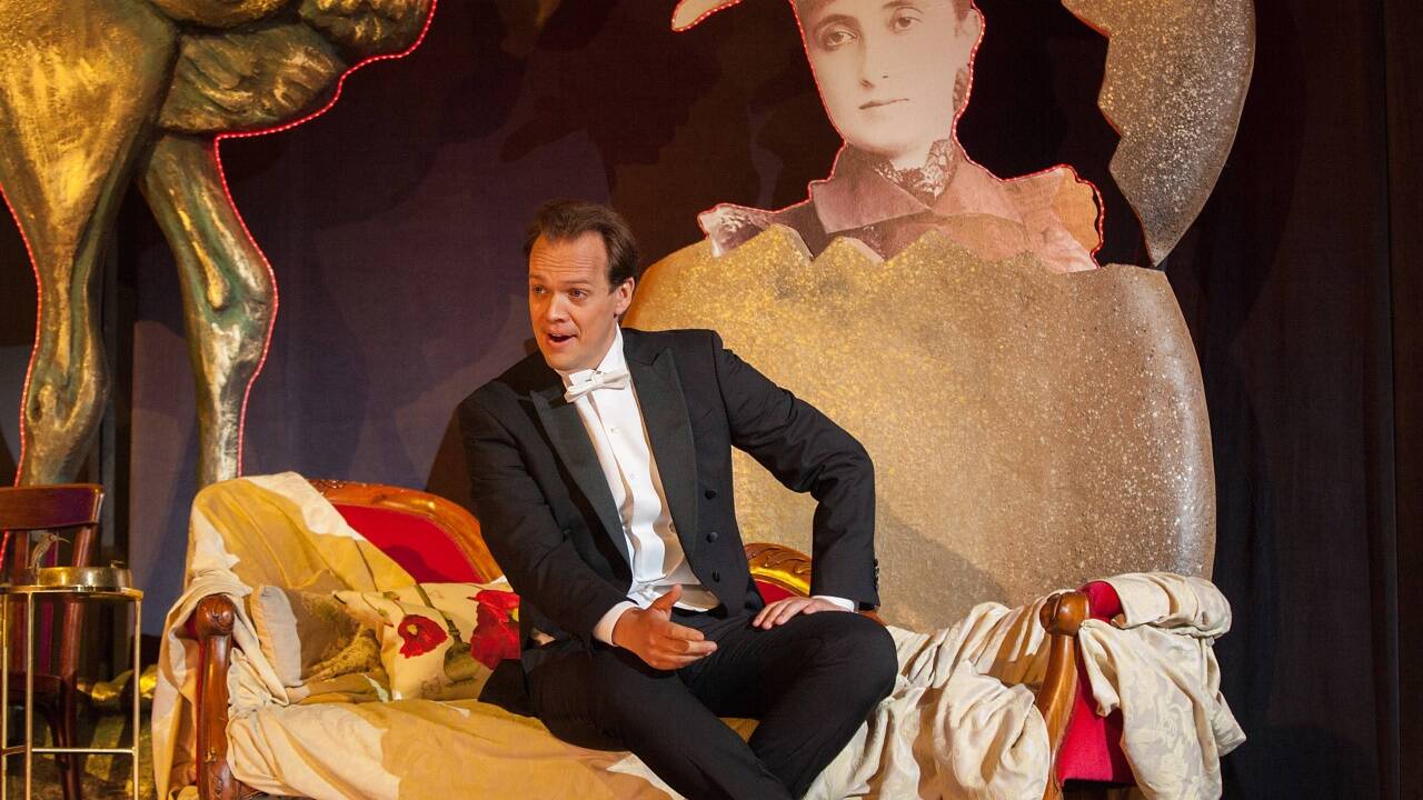 Bilder zur Inszenierung von „Wiener Blut“ beim Lehár-Festival. 