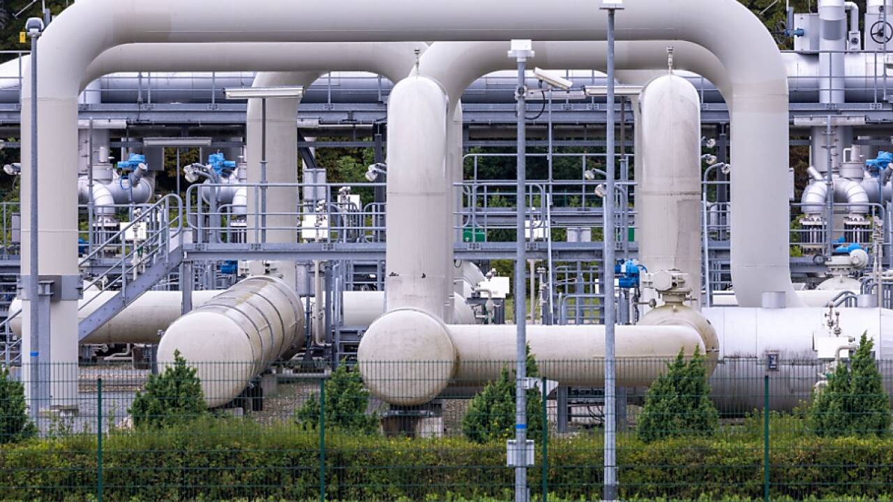 Gasempfangsstation der Ostseepipeline Nord Stream 1 in Deutschland  Gasempfangsstation der Ostseepipeline Nord Stream 1 in Deutschland