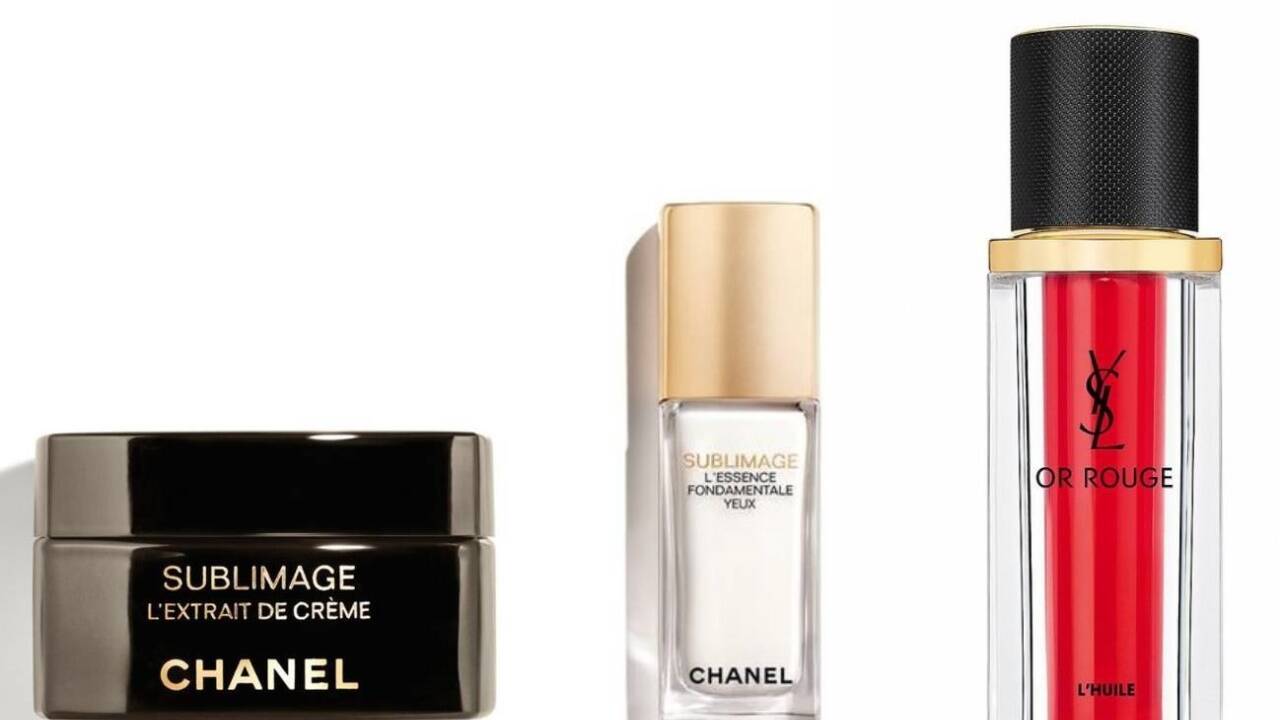 „Sublimage“ von Chanel setzt auf Wirkstoffe der Planifolia (Vanille) zur umfassenden Hautregeneration, neu ist „L’Essence Fondamentale Yeux“. „Or Rouge“ von Yves Saint Laurent ist eine Luxuspflege (hier das L’Huile) mit Pflanzenölen und einem Destillat aus Safran-Blütenstempeln.  „Sublimage“ von Chanel setzt auf Wirkstoffe der Planifolia (Vanille) zur umfassenden Hautregeneration, neu ist „L’Essence Fondamentale Yeux“. „Or Rouge“ von Yves Saint Laurent ist eine Luxuspflege (hier das L’Huile) mit Pflanzenölen und einem Destillat aus Safran-Blütenstempeln.