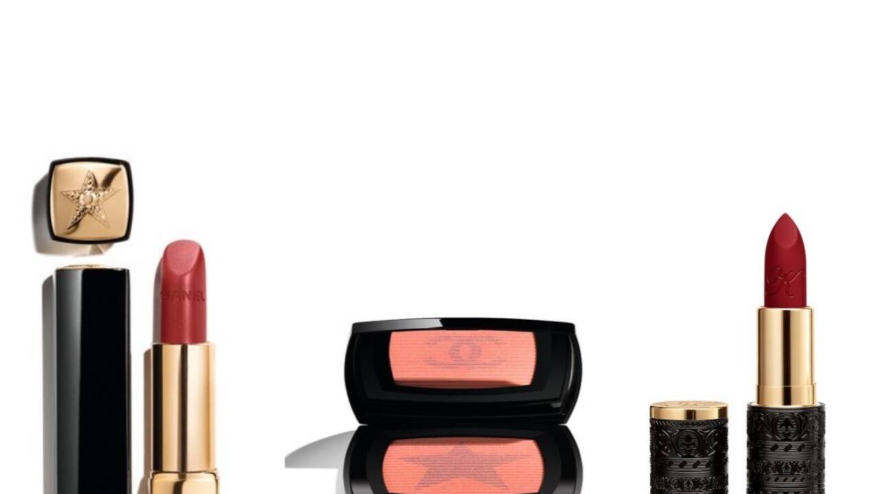 Auffallend schön: „Rouge Allure Velvet La Comète“ und „Blush Comète“ von Chanel (exklusiv in der Beauty Boutique in Wien und auf www.chanel.com). Sinnlich duftendes Accessoire für die Lippen: „Le Rouge Parfum“ von Kilian.  Auffallend schön: „Rouge Allure Velvet La Comète“ und „Blush Comète“ von Chanel (exklusiv in der Beauty Boutique in Wien und auf www.chanel.com). Sinnlich duftendes Accessoire für die Lippen: „Le Rouge Parfum“ von Kilian.