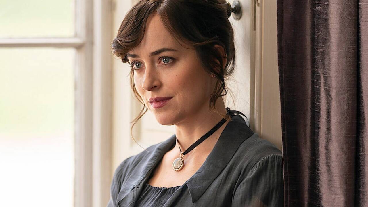 Zwischen Melancholie und Hoffnung: Dakota Johnson als Anne Elliot in Jane Austens „Überredung“. 